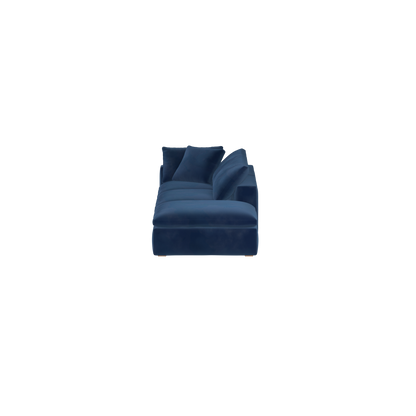 Ari modular corner Sofa with pouffe - Wide fabric range