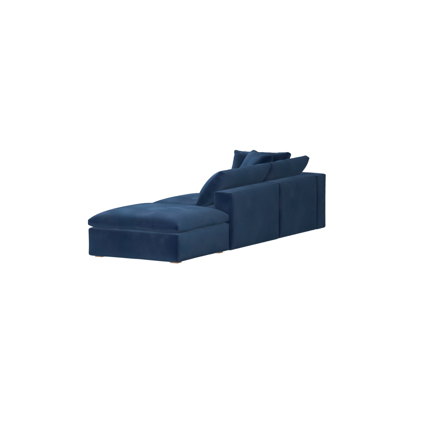 Ari modular corner Sofa with pouffe - Wide fabric range