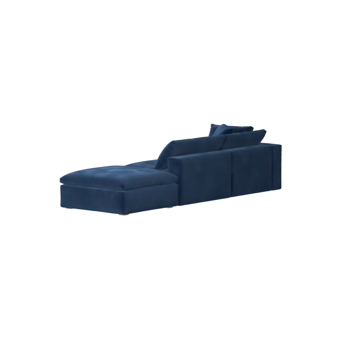 Ari modular corner Sofa with pouffe - Wide fabric range