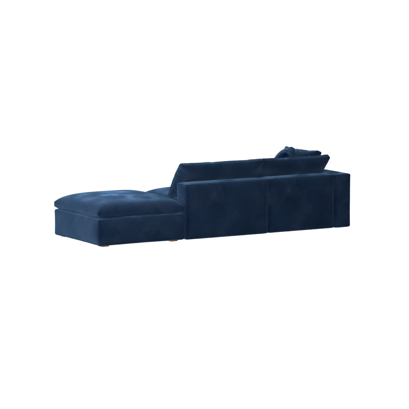 Ari modular corner Sofa with pouffe - Wide fabric range