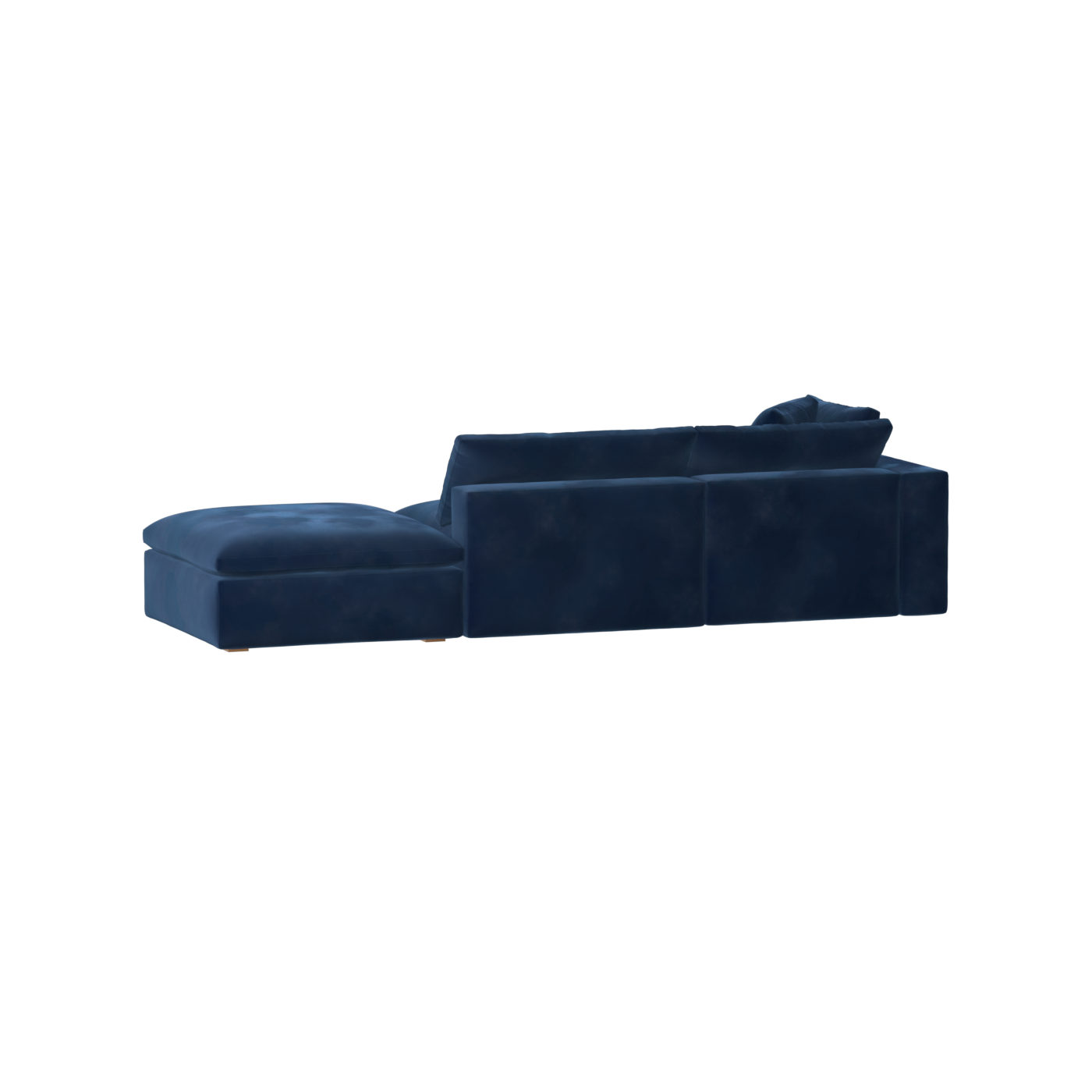 Ari modular corner Sofa with pouffe - Wide fabric range