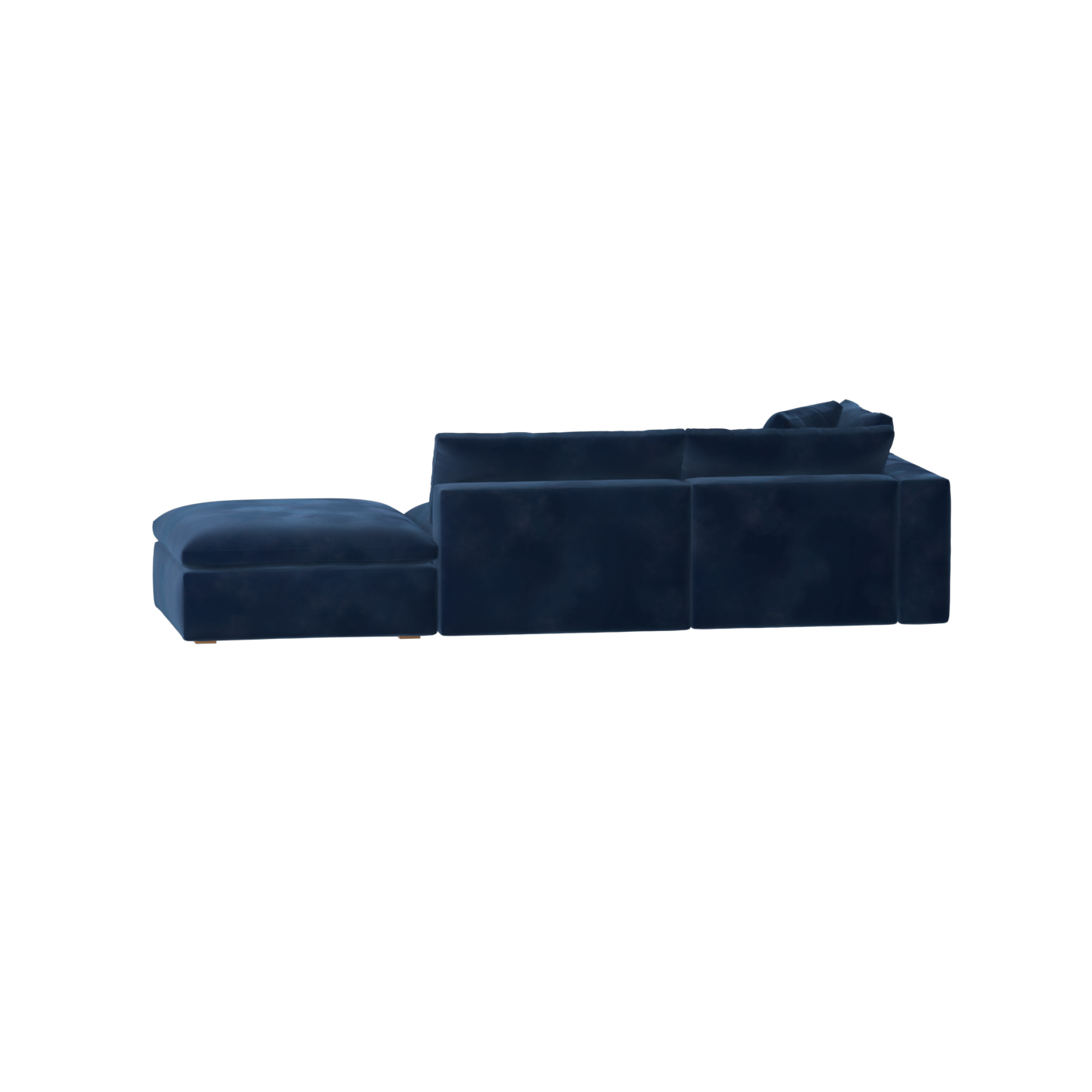 Ari modular corner Sofa with pouffe - Wide fabric range