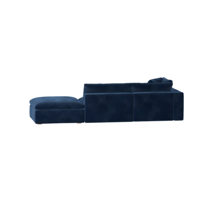 Ari modular corner Sofa with pouffe - Wide fabric range