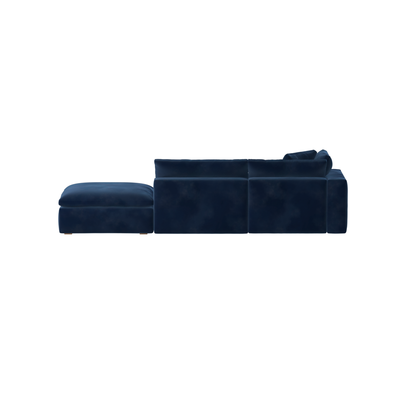 Ari modular corner Sofa with pouffe - Wide fabric range
