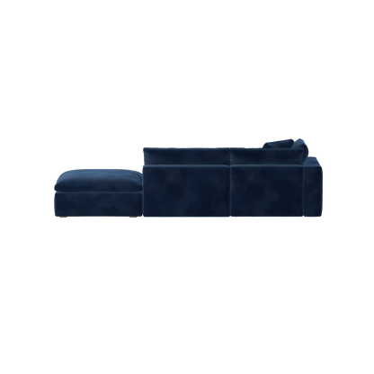 Ari modular corner Sofa with pouffe - Wide fabric range