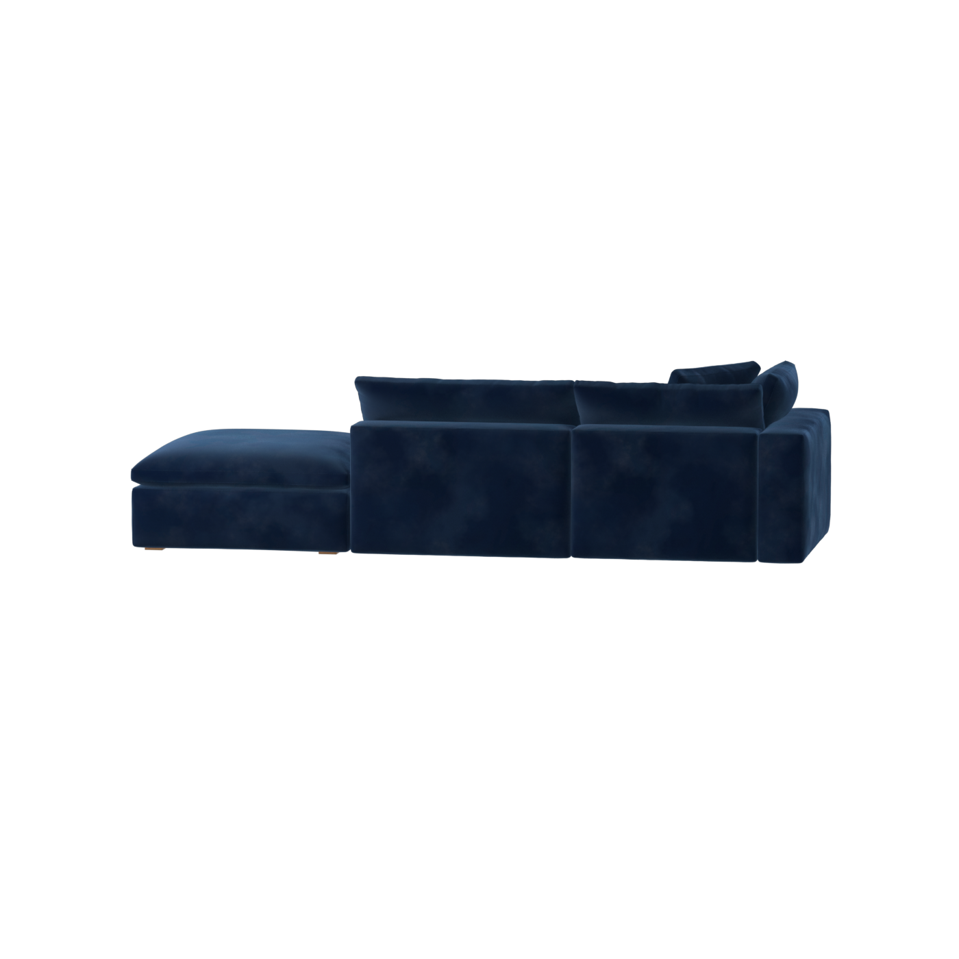Ari modular corner Sofa with pouffe - Wide fabric range