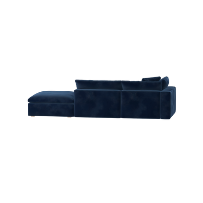 Ari modular corner Sofa with pouffe - Wide fabric range