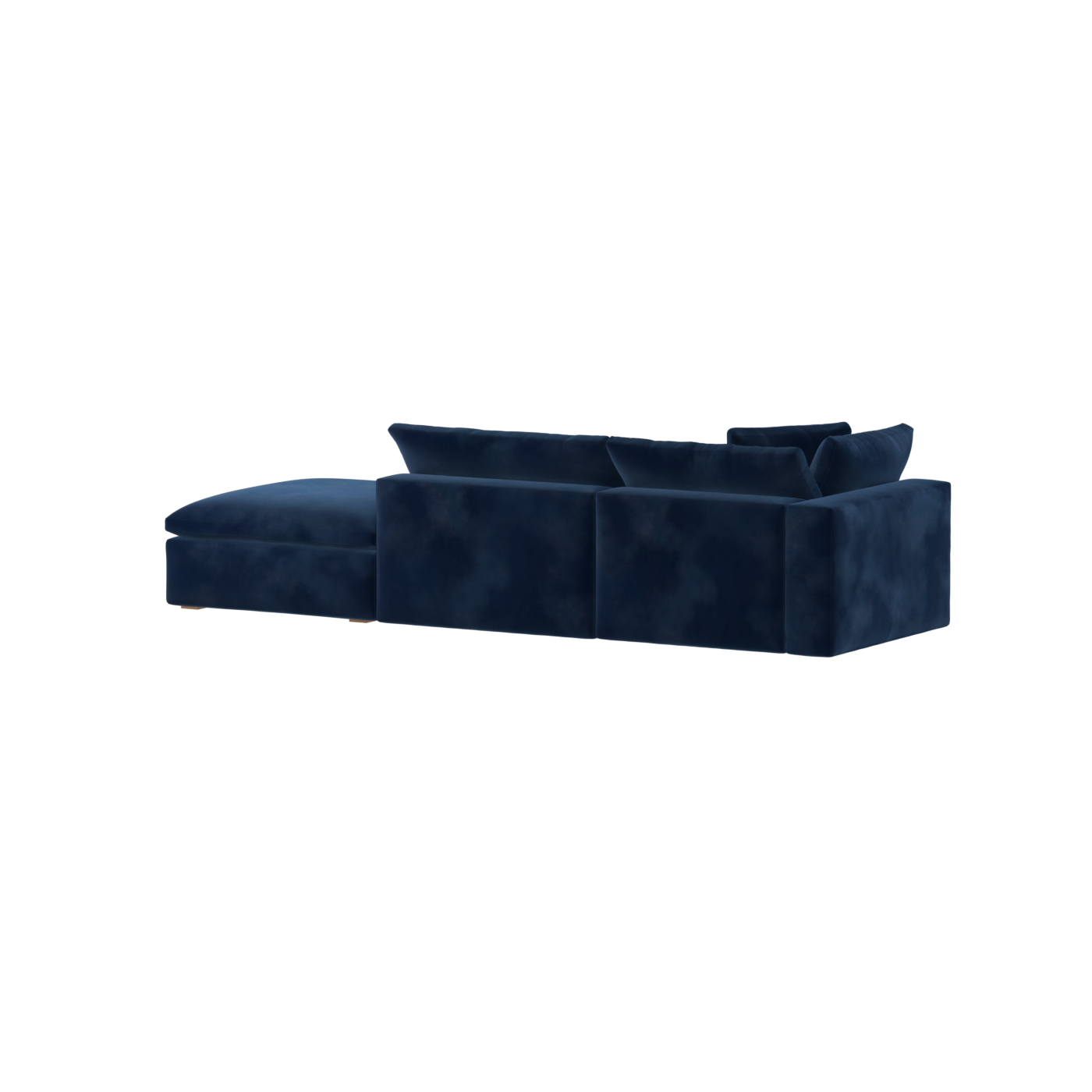 Ari modular corner Sofa with pouffe - Wide fabric range