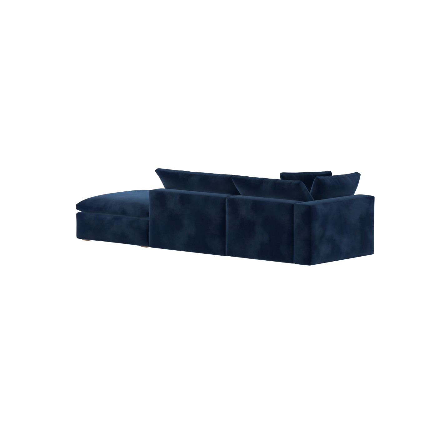 Ari modular corner Sofa with pouffe - Wide fabric range