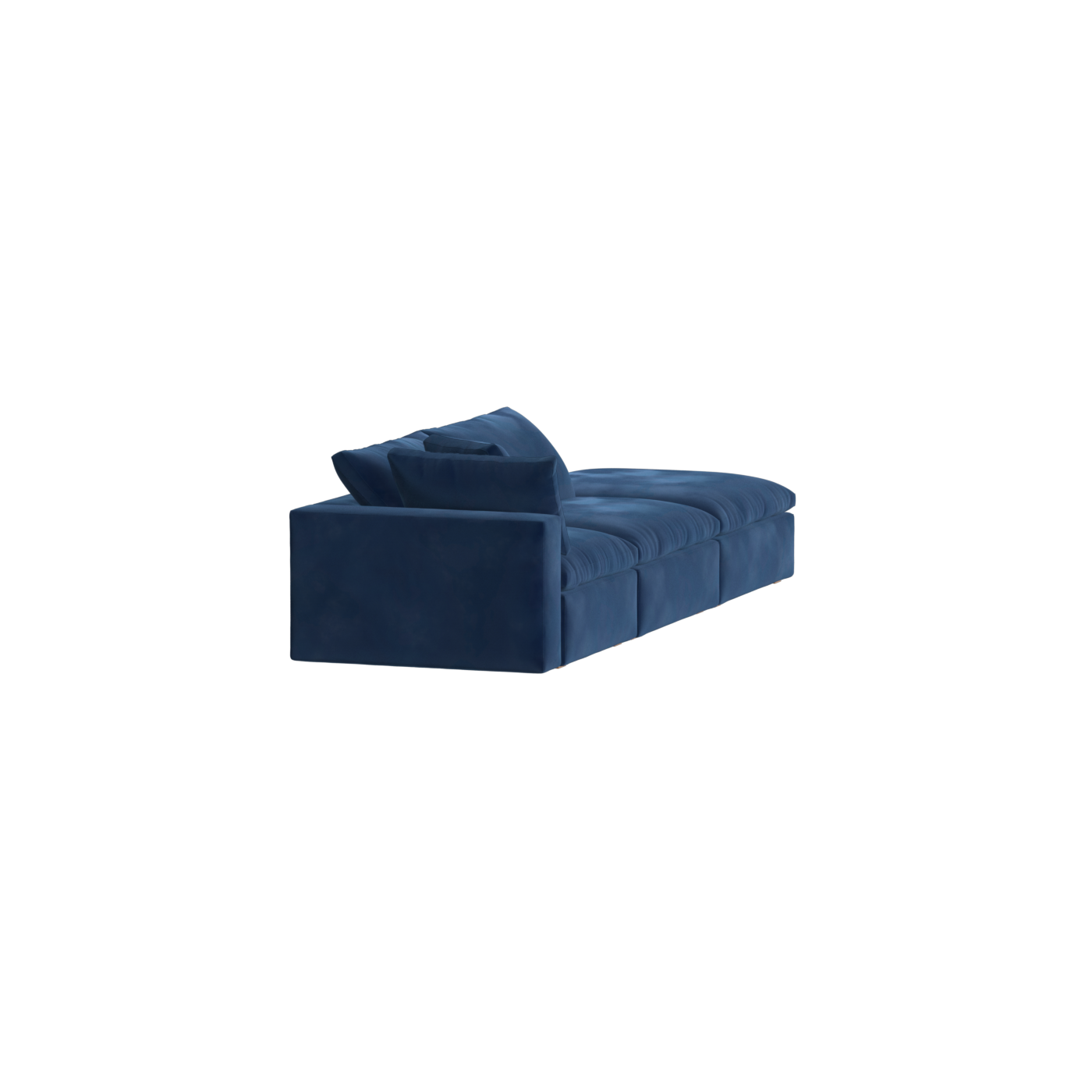 Ari modular corner Sofa with pouffe - Wide fabric range