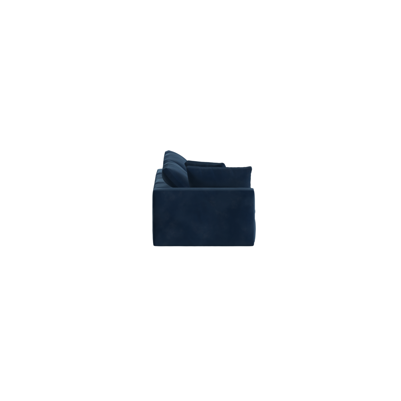 Canapé d'angle modulable Ari avec pouf - Large choix de tissus