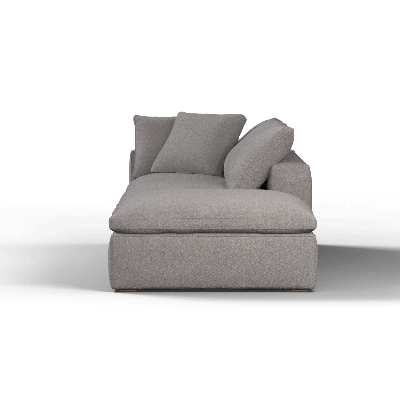 Ari modular corner Sofa with pouffe - Wide fabric range
