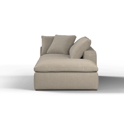 Ari modular corner Sofa with pouffe