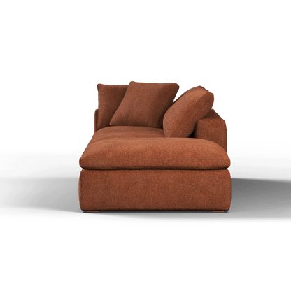 Ari modular corner Sofa with pouffe