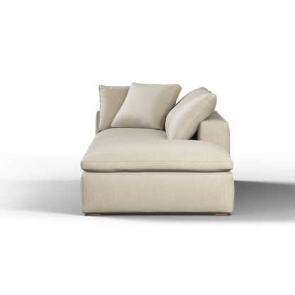 Ari modular corner Sofa with pouffe