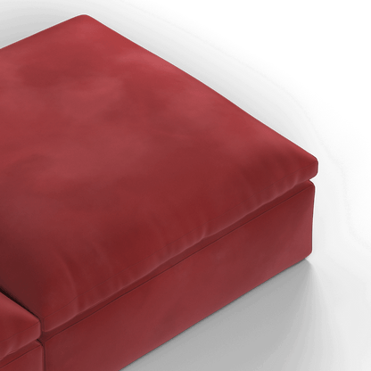 Ari modular corner Sofa with pouffe