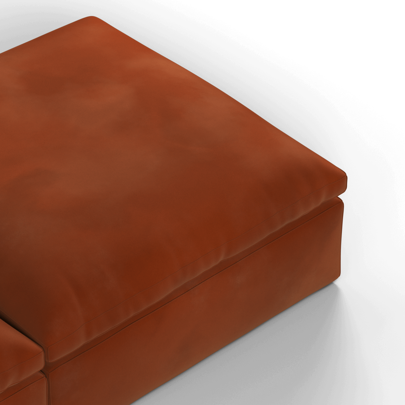 Ari modular corner Sofa with pouffe - Wide fabric range