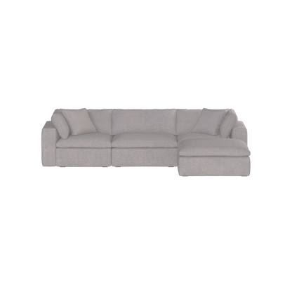 Ari three seater modular corner Sofa With Full Fabric Customisation