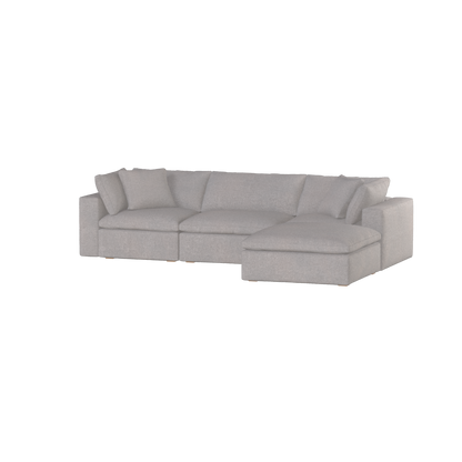 Ari three seater modular corner Sofa With Full Fabric Customisation