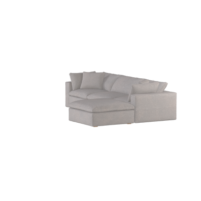 Ari three seater modular corner Sofa With Full Fabric Customisation