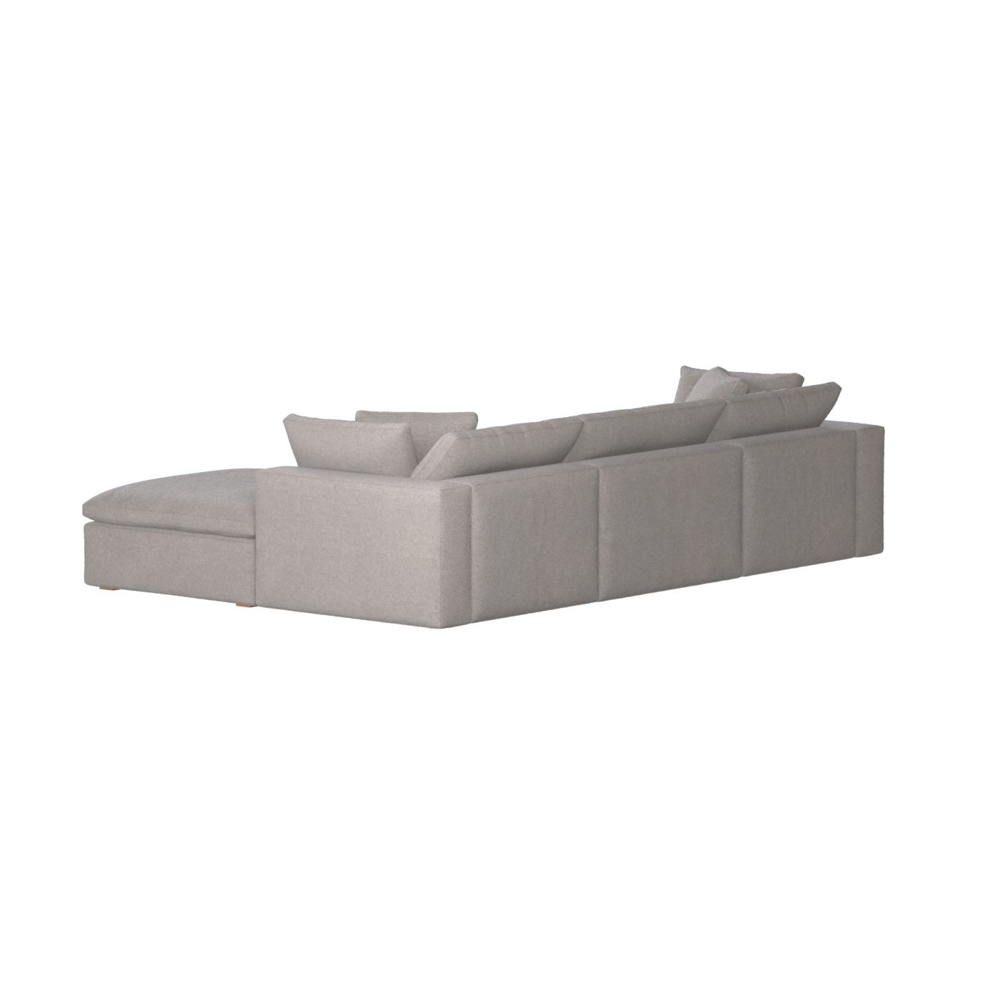 Ari three seater modular corner Sofa With Full Fabric Customisation