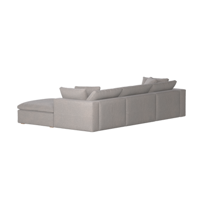 Ari three seater modular corner Sofa With Full Fabric Customisation