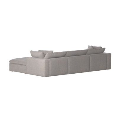Ari three seater modular corner Sofa With Full Fabric Customisation