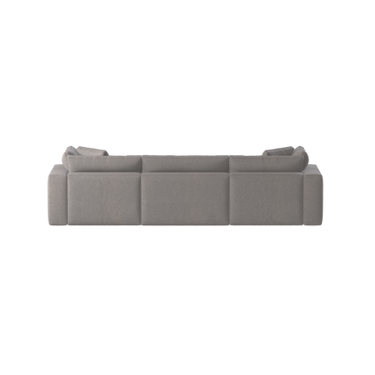 Ari three seater modular corner Sofa With Full Fabric Customisation