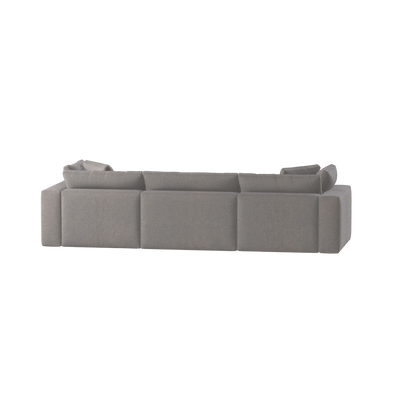 Ari three seater modular corner Sofa With Full Fabric Customisation