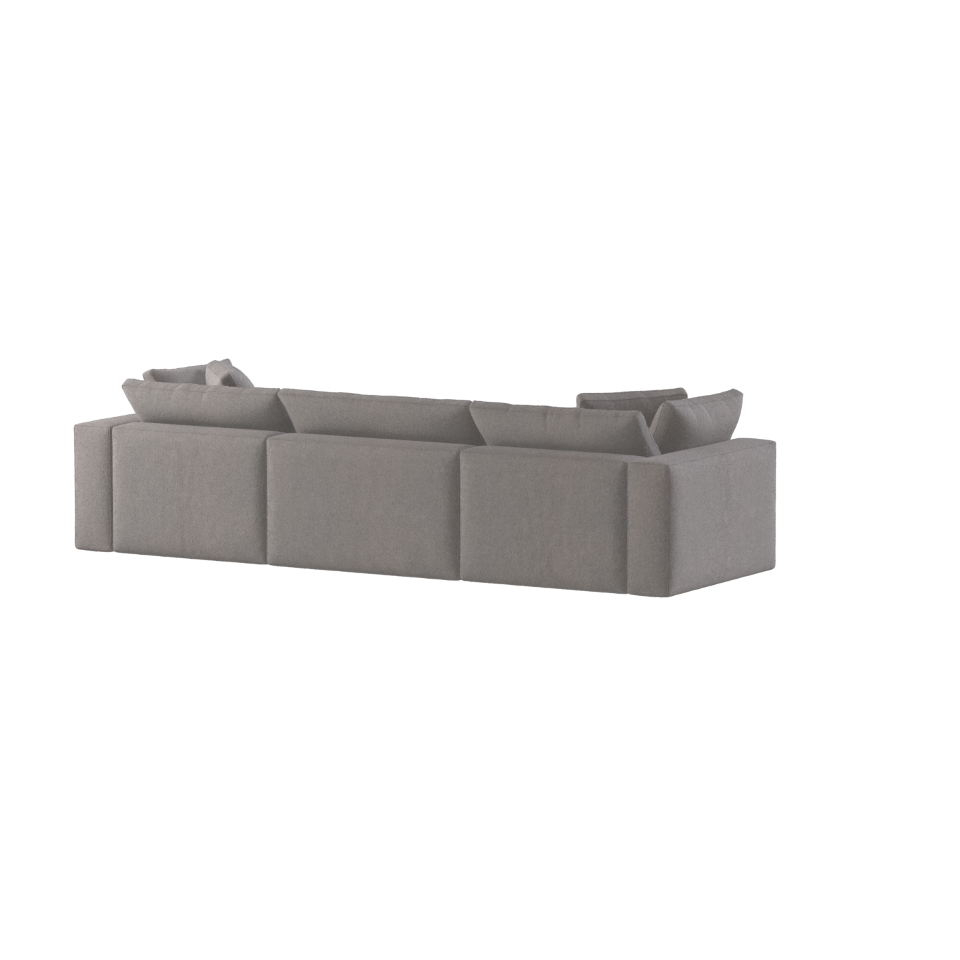 Ari three seater modular corner Sofa With Full Fabric Customisation