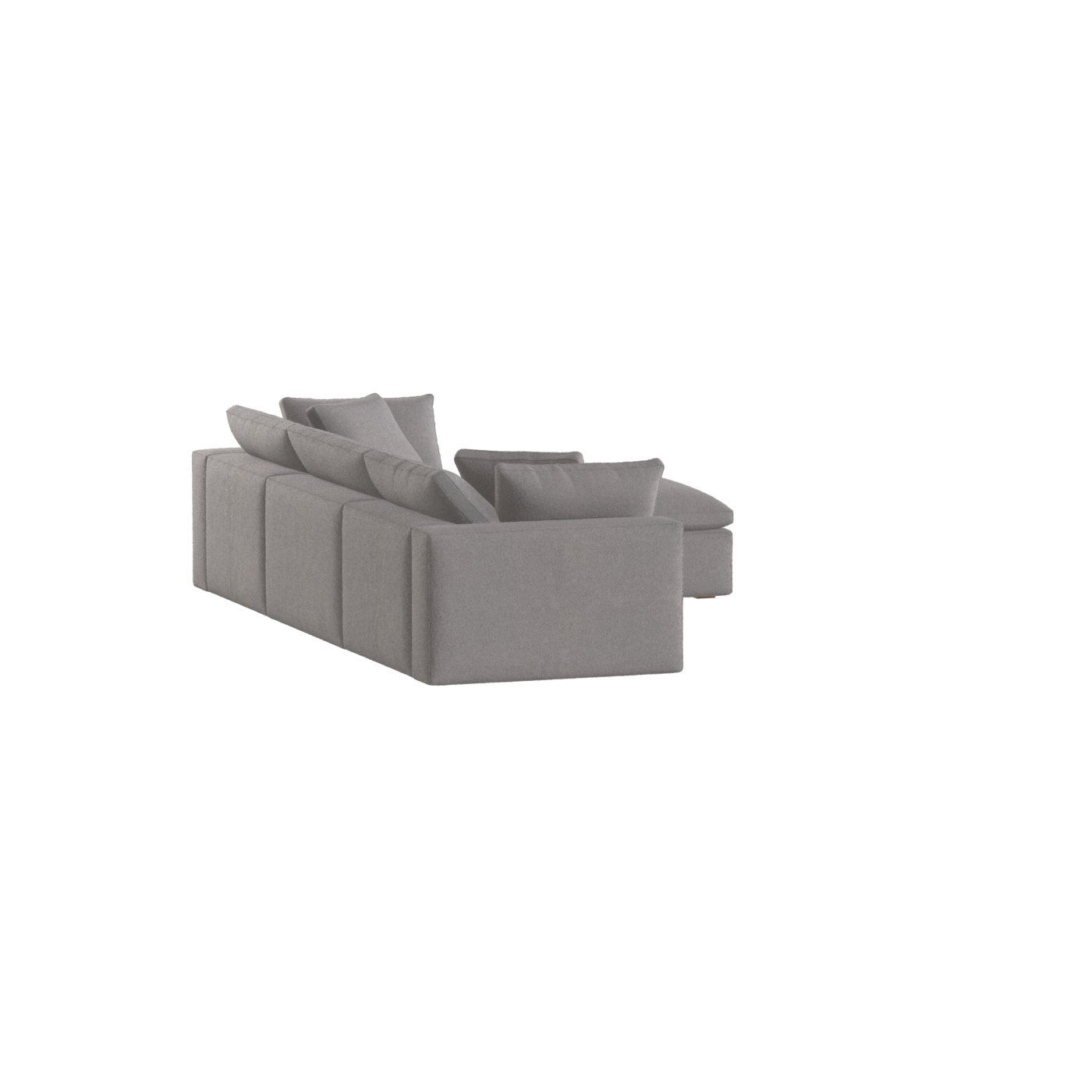 Ari three seater modular corner Sofa With Full Fabric Customisation