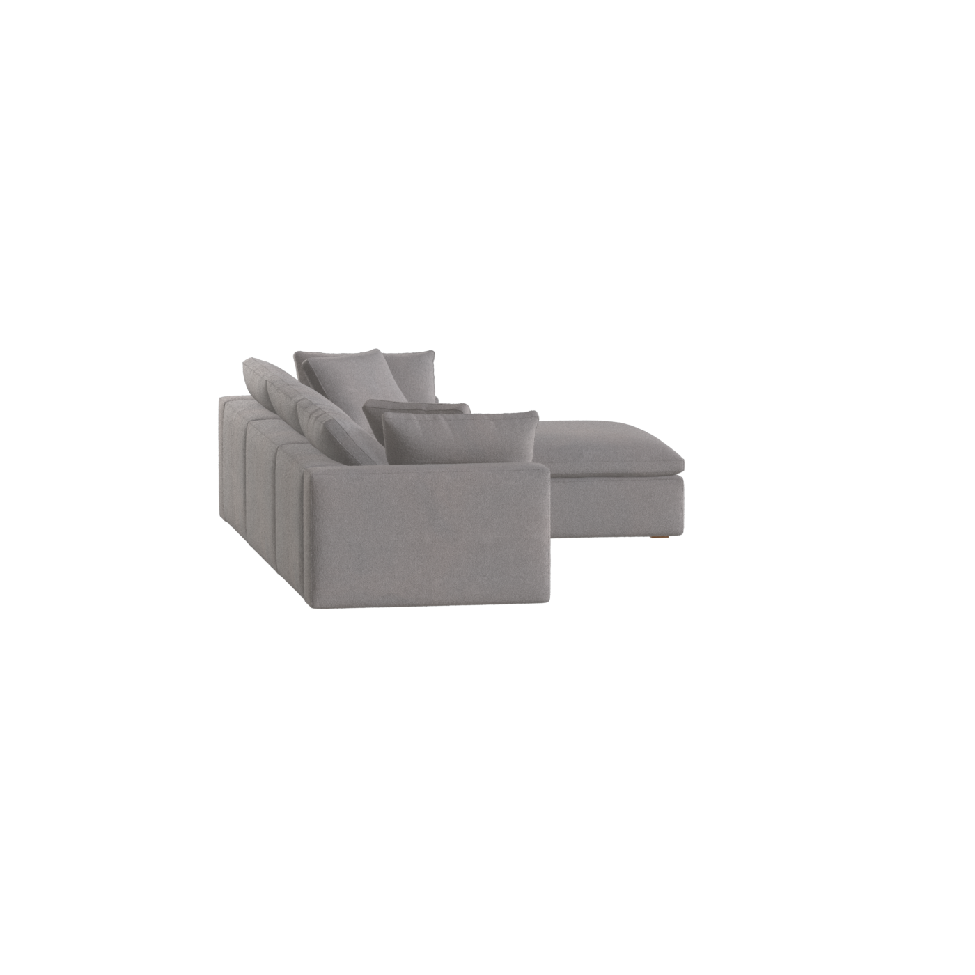 Ari three seater modular corner Sofa With Full Fabric Customisation