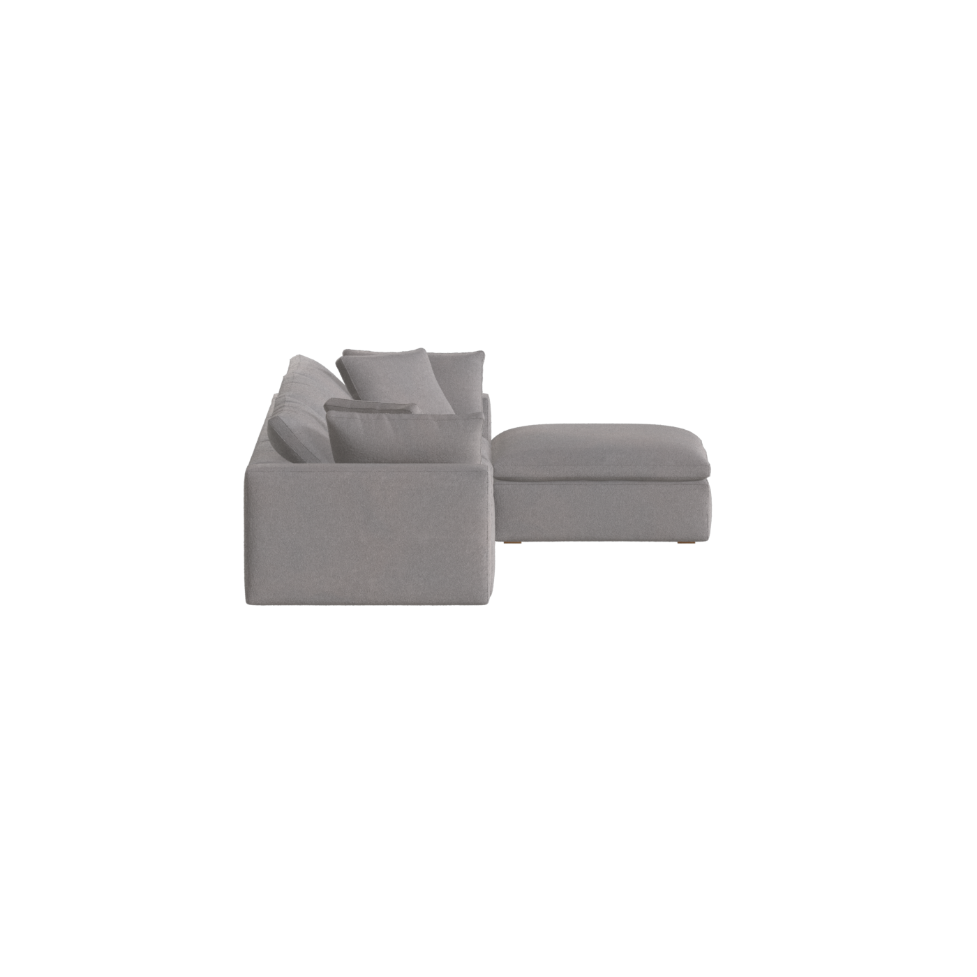 Ari three seater modular corner Sofa With Full Fabric Customisation
