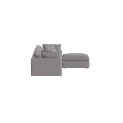 Ari three seater modular corner Sofa With Full Fabric Customisation