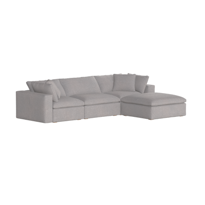 Ari three seater modular corner Sofa With Full Fabric Customisation