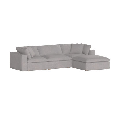 Ari three seater modular corner Sofa With Full Fabric Customisation