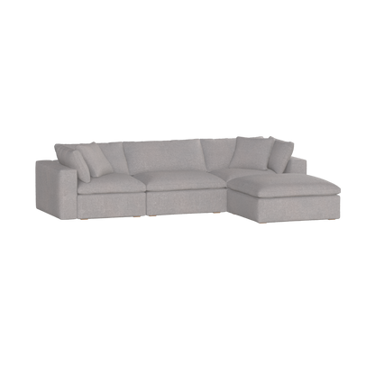 Ari three seater modular corner Sofa With Full Fabric Customisation