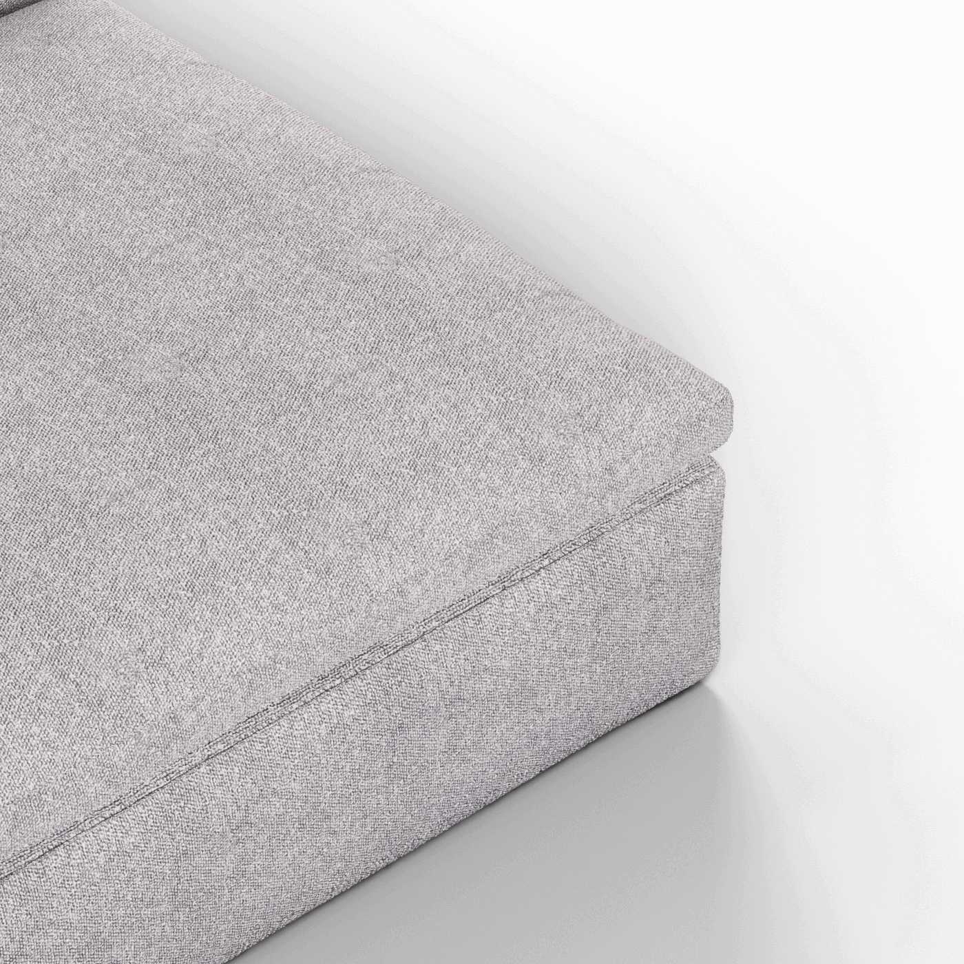 Ari three seater modular corner Sofa With Full Fabric Customisation