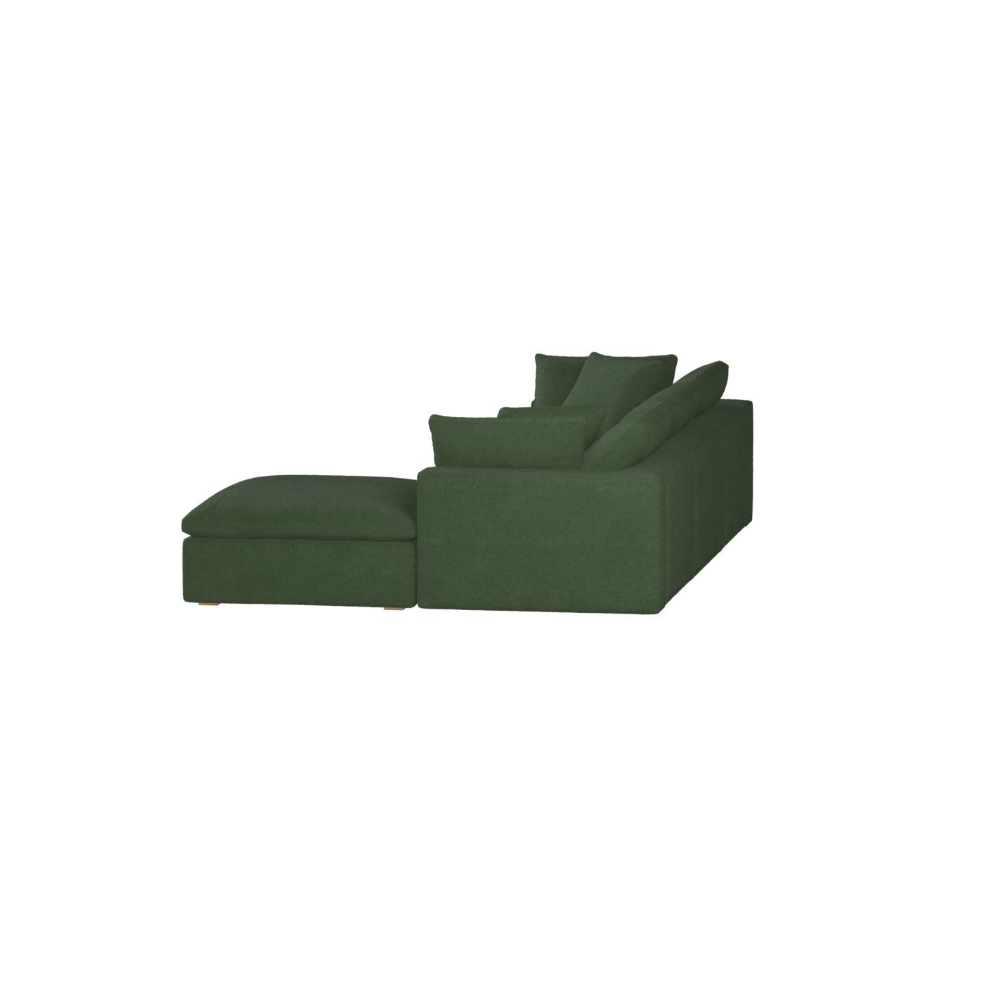 Ari three seater modular corner Sofa With Full Fabric Customisation