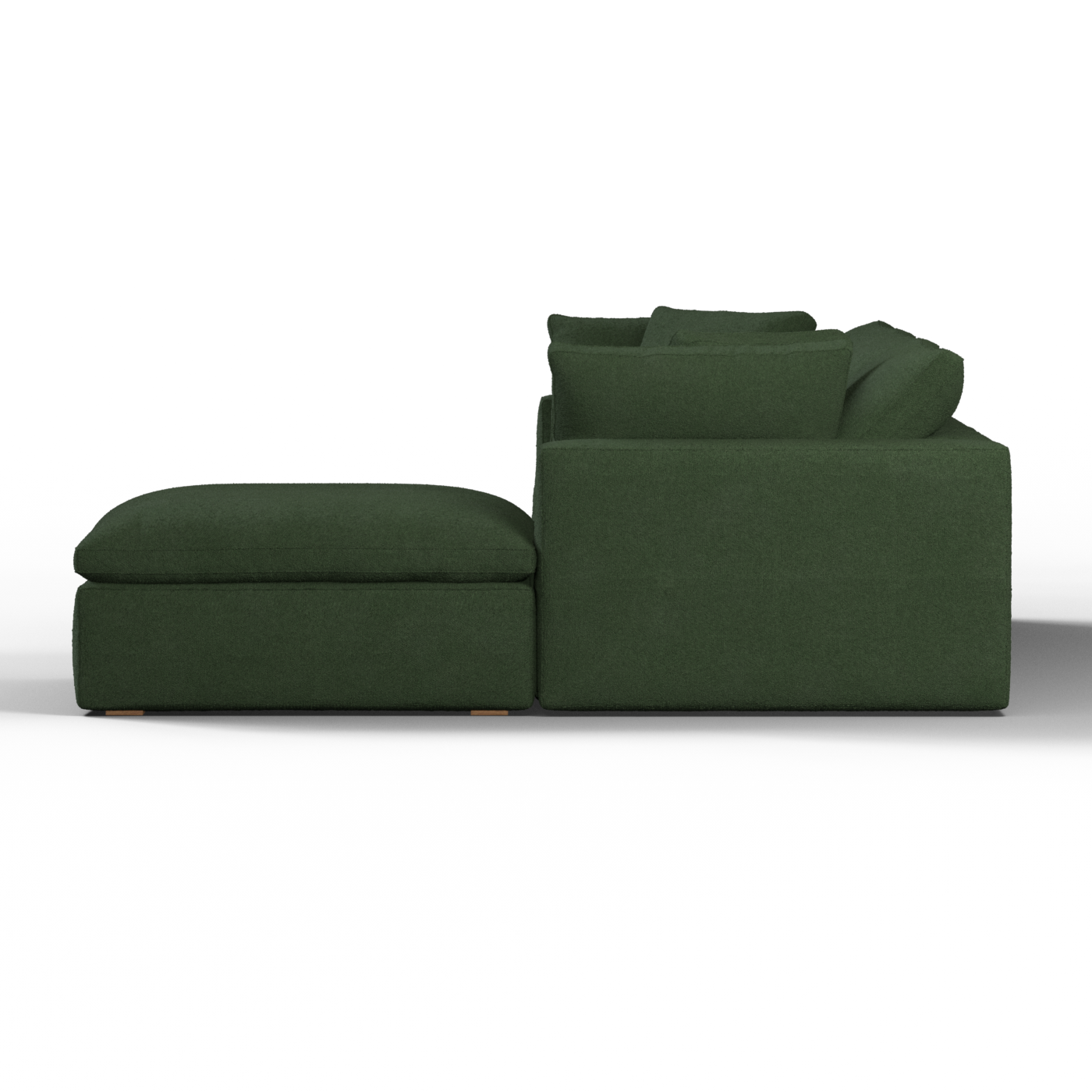 Ari three seater modular corner Sofa With Full Fabric Customisation