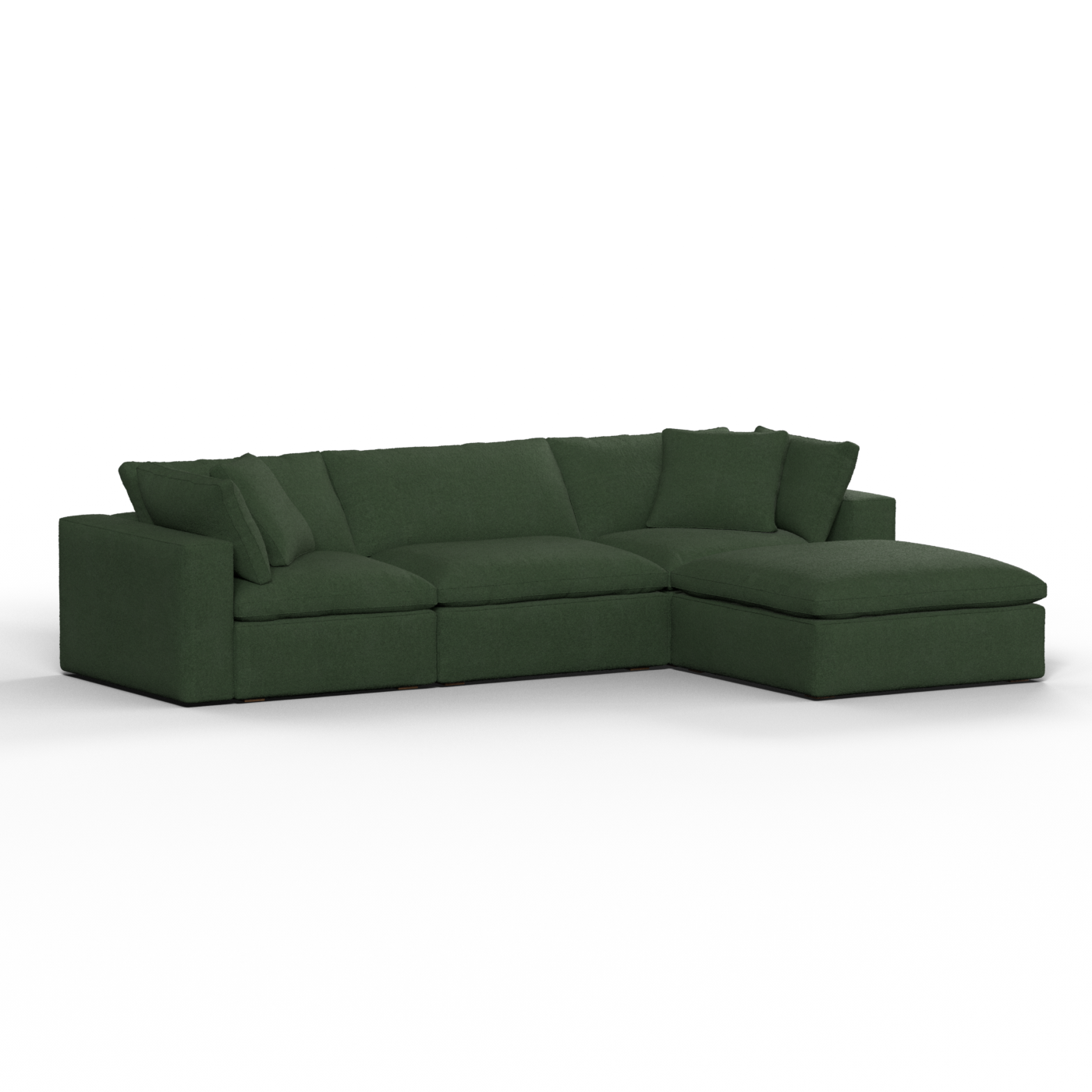 Ari three seater modular corner Sofa With Full Fabric Customisation
