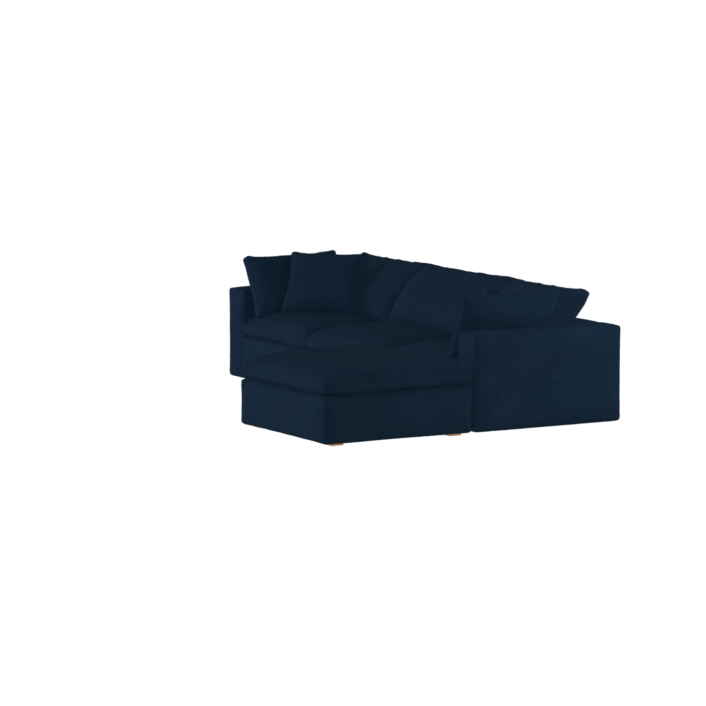 Ari three seater modular corner Sofa With Full Fabric Customisation