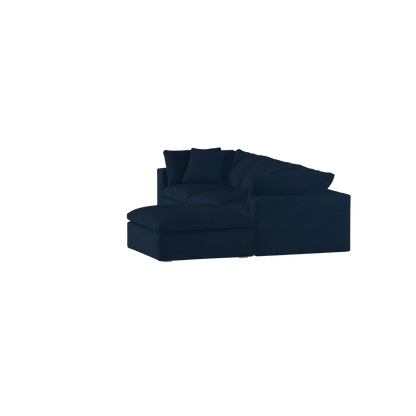 Ari three seater modular corner Sofa With Full Fabric Customisation
