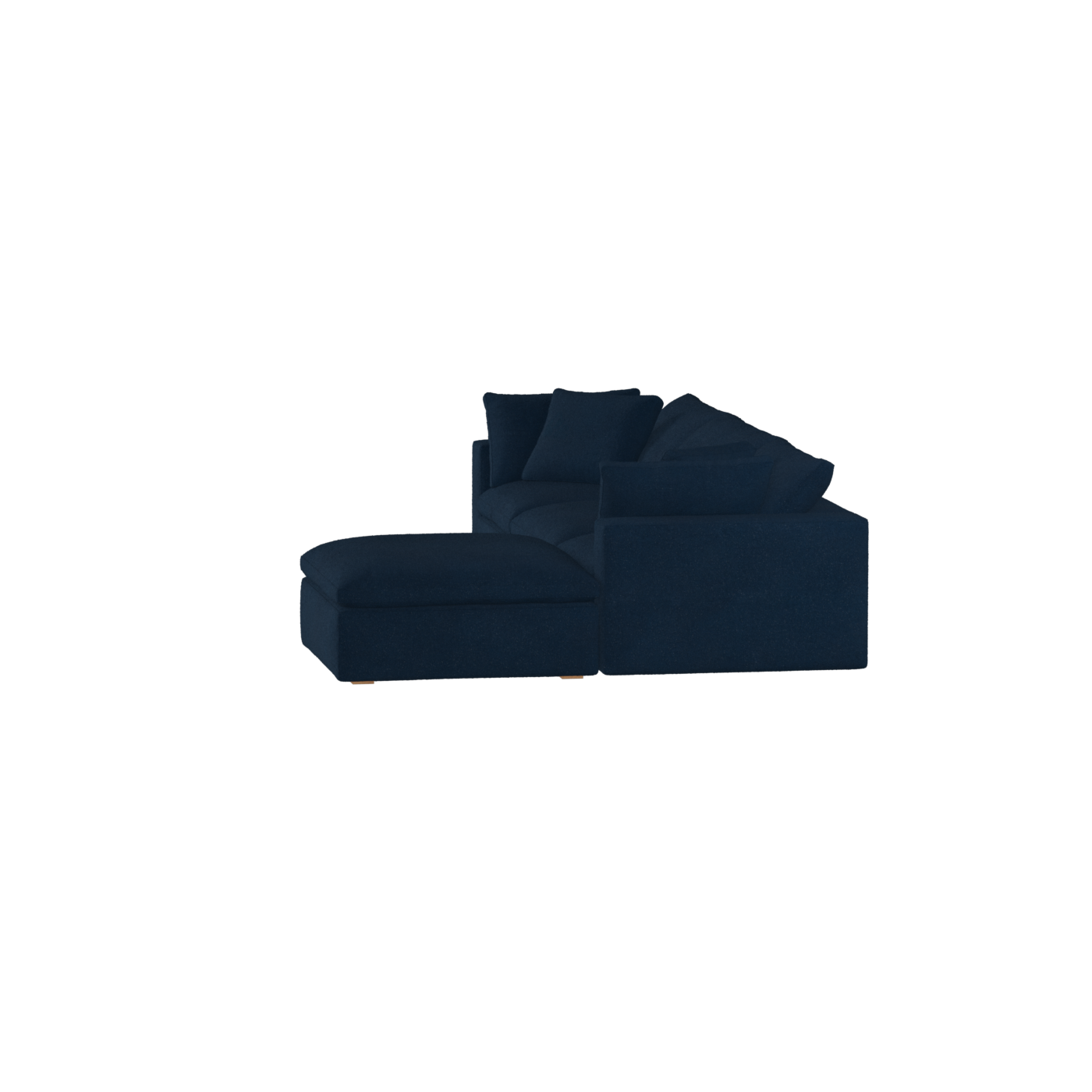 Ari three seater modular corner Sofa With Full Fabric Customisation