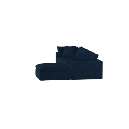 Ari three seater modular corner Sofa With Full Fabric Customisation
