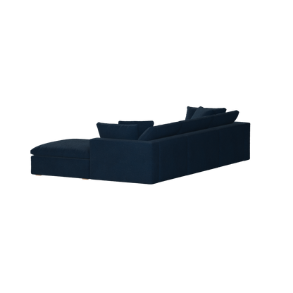 Ari three seater modular corner Sofa With Full Fabric Customisation