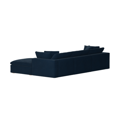 Ari three seater modular corner Sofa With Full Fabric Customisation