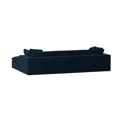 Ari three seater modular corner Sofa With Full Fabric Customisation