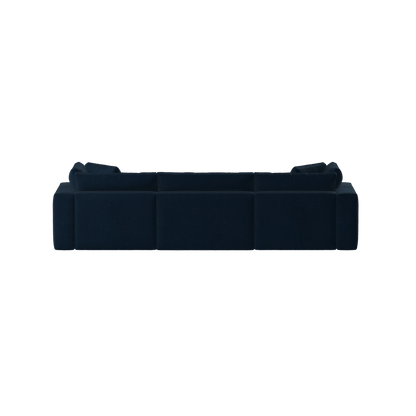 Ari three seater modular corner Sofa With Full Fabric Customisation