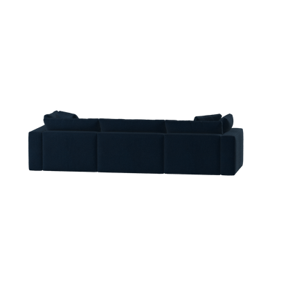 Ari three seater modular corner Sofa With Full Fabric Customisation